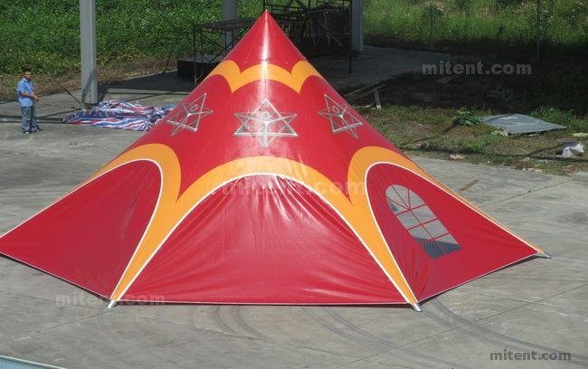 Company Promotion Event Star Tent Diameter 10m with Window Walls 