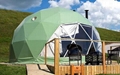 Dia.8meter Green Geodesic Dome Tent for Camping Hotel 1