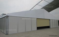 Customized Storage Warehouse Tent 15x50m with Sandwich Durable Walls 