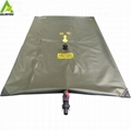 50000 liter Collapsible PVC/TPU Tarpaulin  Flexible Rainwater  Storage tank  3