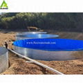 200 Litre ~100,00 Litre steel wire mesh tank biofloc tank fish farming 2