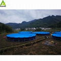 200 Litre ~100,00 Litre steel wire mesh tank biofloc tank fish farming 3