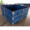 200L~50000L Portable PVC Canvas Fish Farming Tank 3