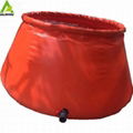 High Quality Onion Shape PVC Tarpaulin firepoof Water Storage Tank 