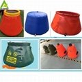 Hot Sale Open Top Foldable Pvc Frame Water Tank For Fire Fighting 3