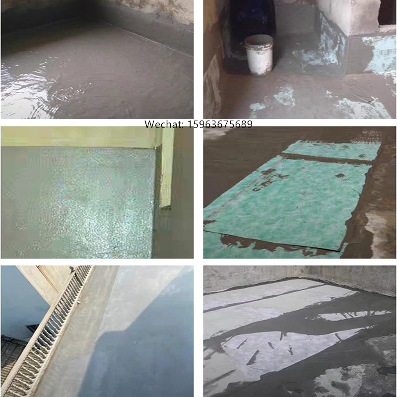 Grey Polyethlene Polypropylene PP PE waterproof membrane for building  4