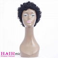 Short Curly Natural black Bouncy human