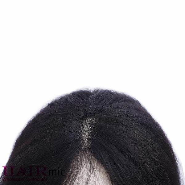 Kinky Straight long Human Hair Wigs Lace Front Closure Wholesale Wigs 4