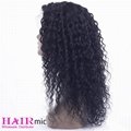 Long curly Lace Front Wigs 16inches Peruvian Human Hair Cheap Wholesale price 2
