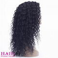 Long curly Lace Front Wigs 16inches Peruvian Human Hair Cheap Wholesale price 4