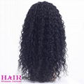Long curly Lace Front Wigs 16inches Peruvian Human Hair Cheap Wholesale price 5