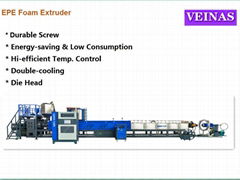 PE EPE Foam Extruder Extrusion Machine Film Extruding Machine VEINAS
