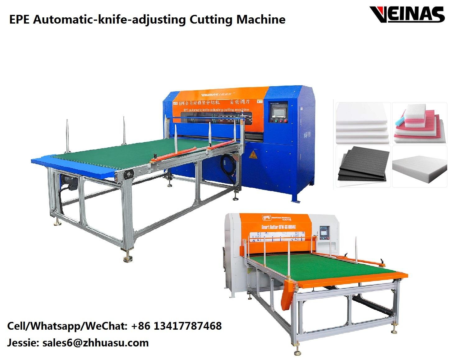 EPE Automatic-knife-adjusting Cutting Machine PE Cutting Machine EPE Cutter