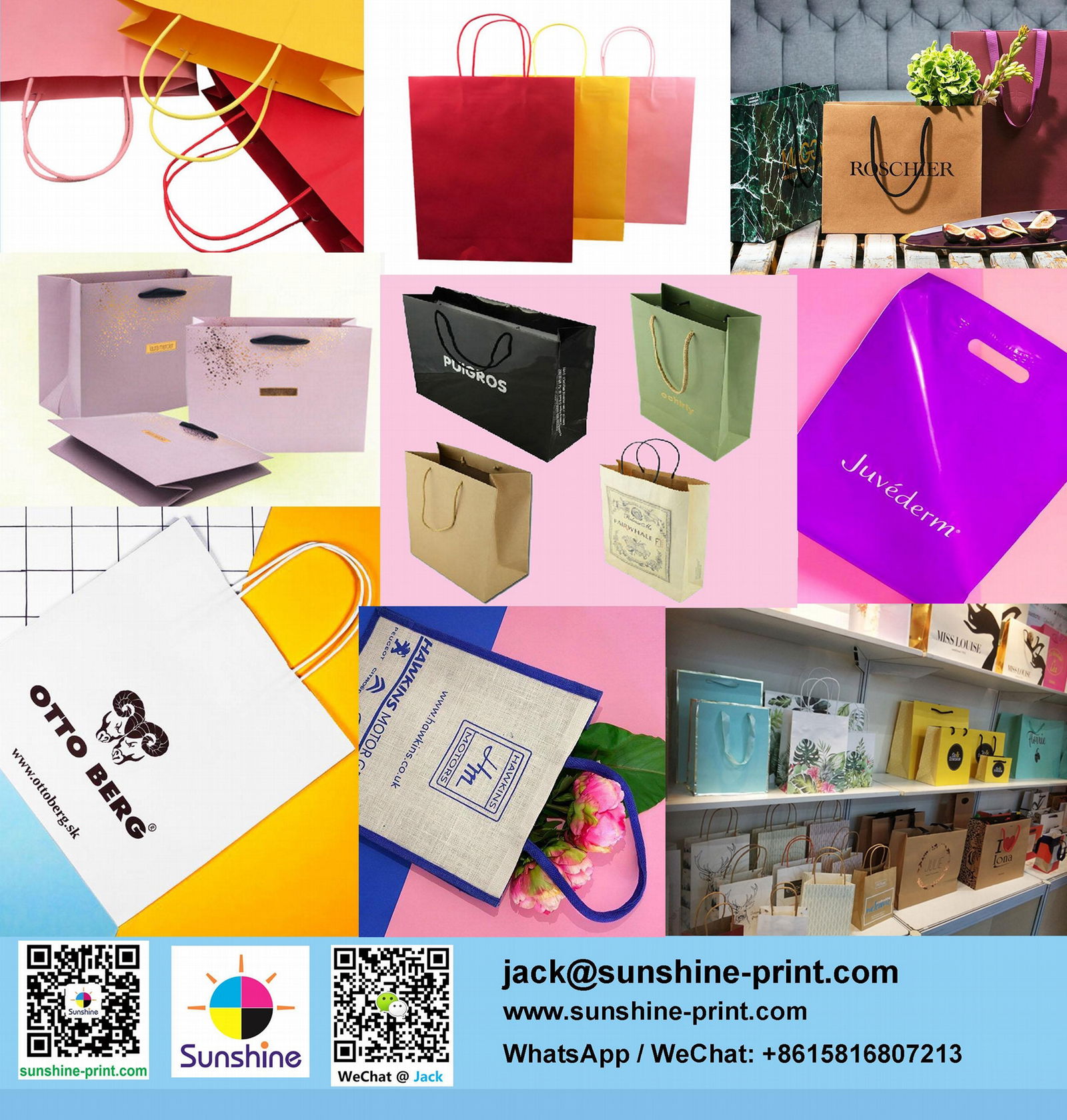 We produce color printed Paper Bag, Packaging Bag, Kraft Paper Bag, Shopping Bag 5