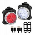 Rechargeable Bike Light Set 1