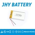 Smart meters 450mAh small size high capacity lithium ion polymer battery 3.7v 2