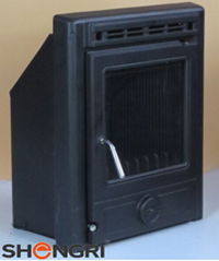 Cast Iron Wood Burning Stove Modern FireplaceWarmer Heater