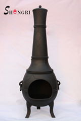 high quality cast iron chimenea garden antique crafted chiminea