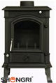 Modern Fireplace Cast Iron Wood Burning Stove 