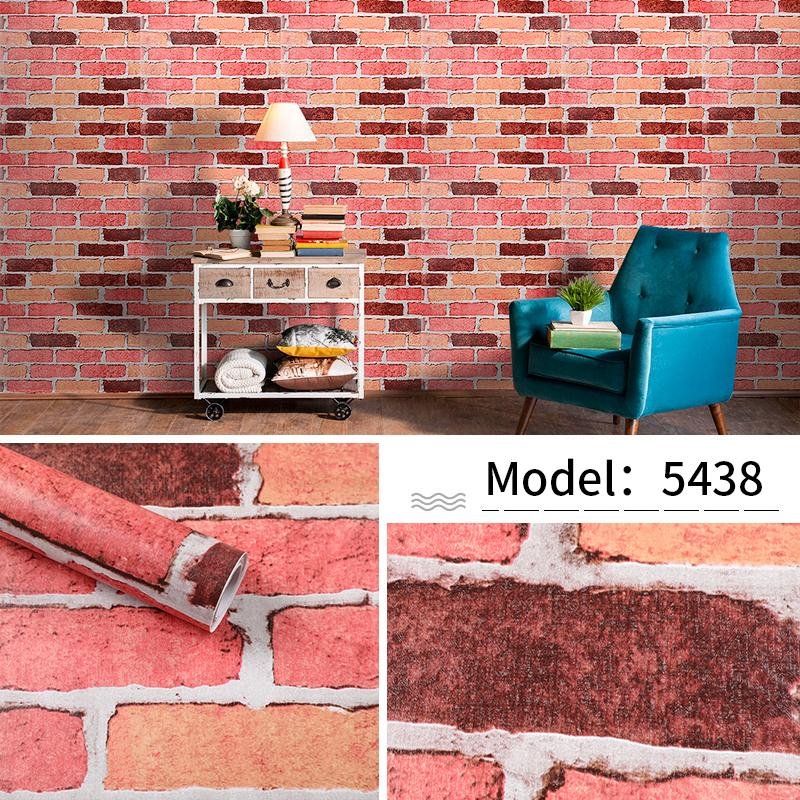 Factory hot sale Stick and peel self-adhesive wallpaper  4