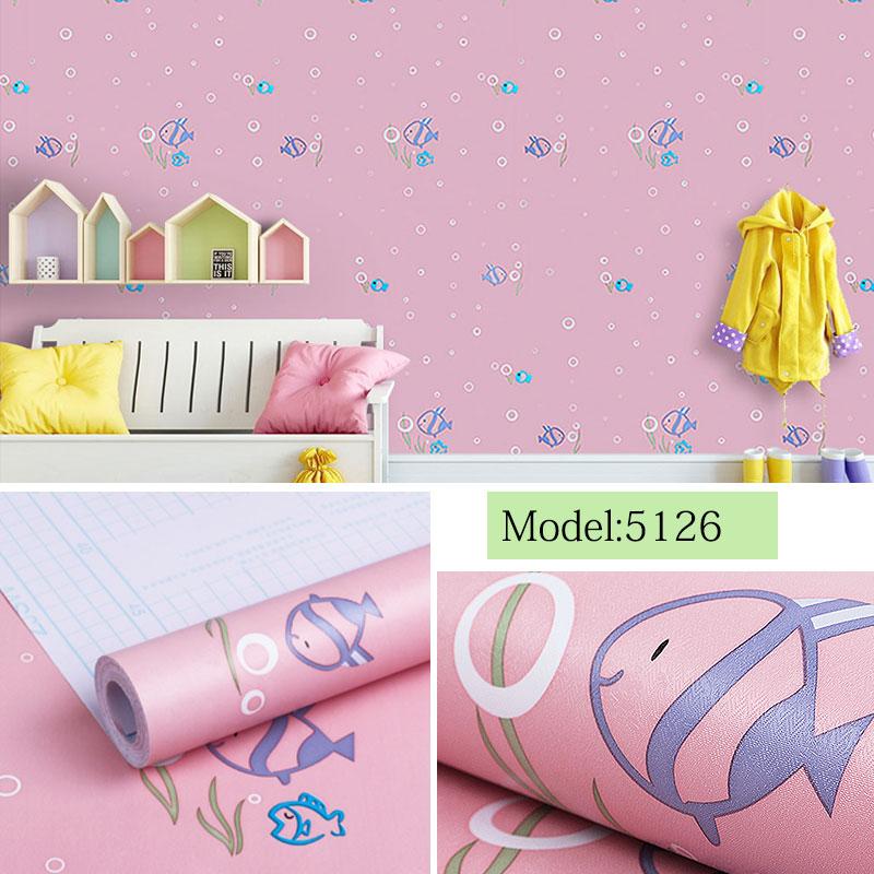 Pvc Waterproof Self-Adhesive cartoon Wallpaper 4