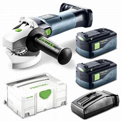 Festool AGC 18-125 Li 5.2Ah TCL6-Plus (205271 ) 18V 5.2Ah Li-ion Cordless Brushl