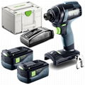 Festool TID 18 Li 5.2Ah TCL6-Plus (576673) 18V 5.2Ah Li-ion Cordless Brushless I