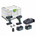 Festool TID 18 5,2-Set T18 (576495) 18V 5.2Ah Li-ion Cordless Brushless 2pce Com 1