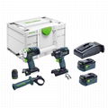 Festool TID 18 5,2-Set PDC 18 (576491) 18V 5.2Ah Li-ion Cordless Brushless 2pce  1