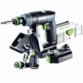 Festool CXS LI 2,6 Set (564540) 10.8V 2.6Ah Li-ion Cordless Drill Driver Combo K