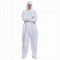 Disposable Nonwoven PP Microporous Protective Clothing Coverall/Disposable Cover 2