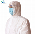 High Quality Disposable Anti Dust Protective Workshop Isolation Gown 1