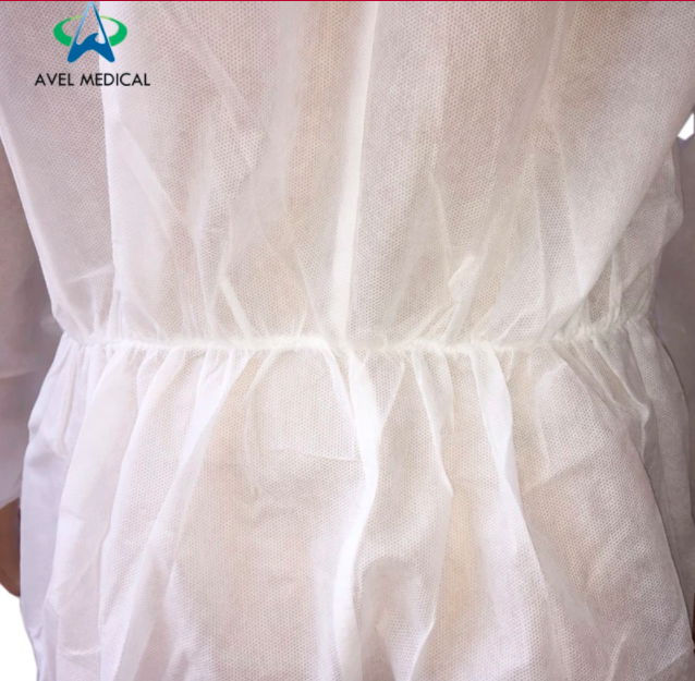 High Quality Disposable Anti Dust Protective Workshop Isolation Gown 4