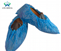 Disposable Blue Waterproof Rain Boot/Shoe Covers, Rain Cover for Shoes