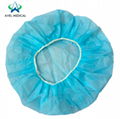 Hand Made Polypropylene PP Cap Nonwoven Round Cap bouffant cap 1