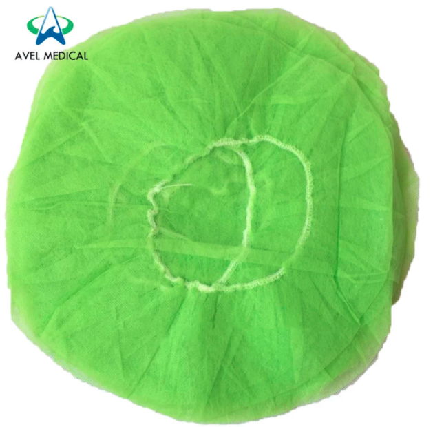 Nonwoven Disposable Doctor Cap, Bouffant Protective Round Cap for Nurse, Head Co 2