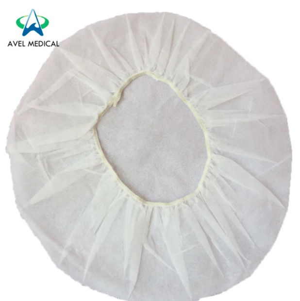 Nonwoven Disposable Doctor Cap, Bouffant Protective Round Cap for Nurse, Head Co 3