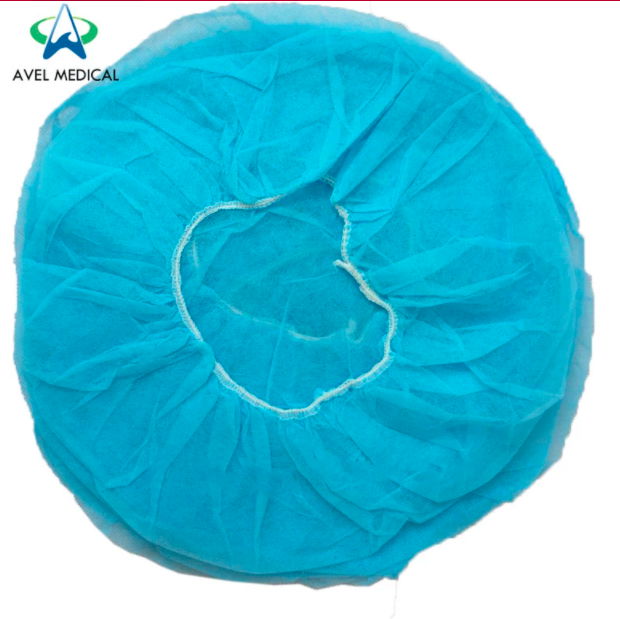 Nonwoven Disposable Doctor Cap, Bouffant Protective Round Cap for Nurse, Head Co 5