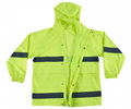 En20471 Hi-Vis Reflective Industry Waterproof Raincoat Rain Suit 5