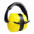 CE En352 ANSI S3.19 Folding Helmet Mounted Inserted Earmuffs 4