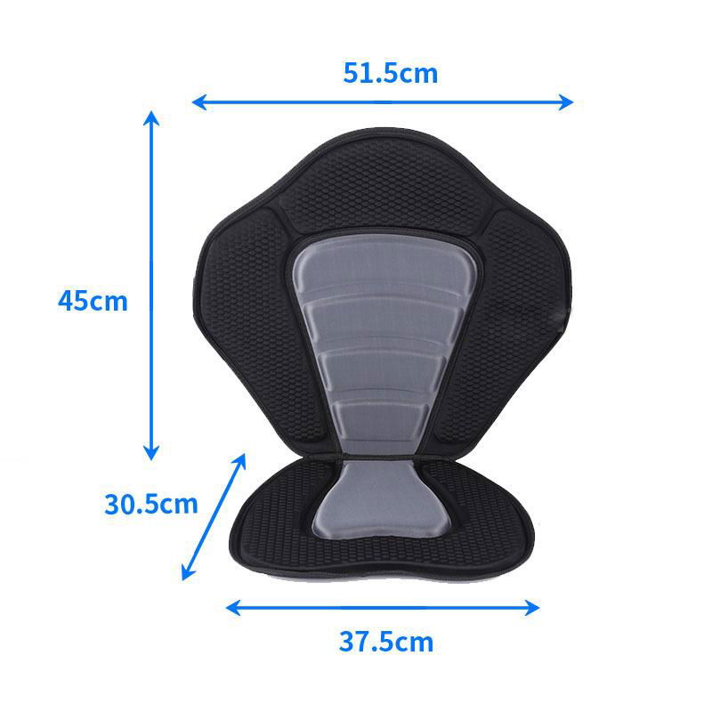 Waterproof Fishing Folding Boat Adjustable Kayak Seat for Paddle Boar 2