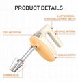 5 speeds 120W electric hand mixer egg beater 2