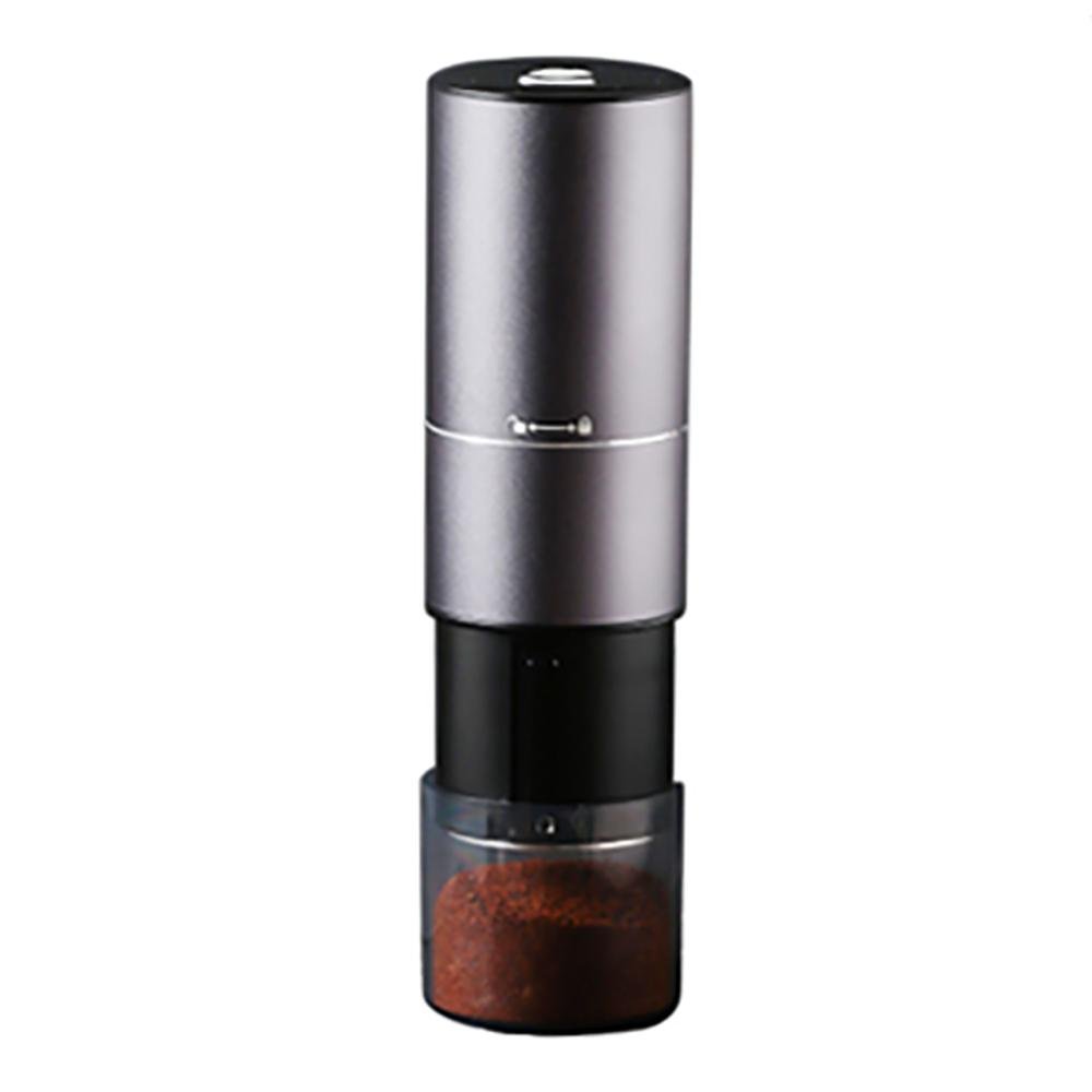 Portable electric coffee bean grinder