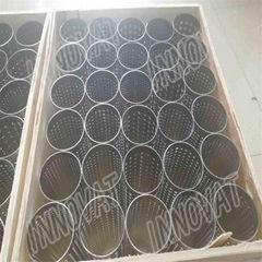 stainless steel metal porous perforated filter tube