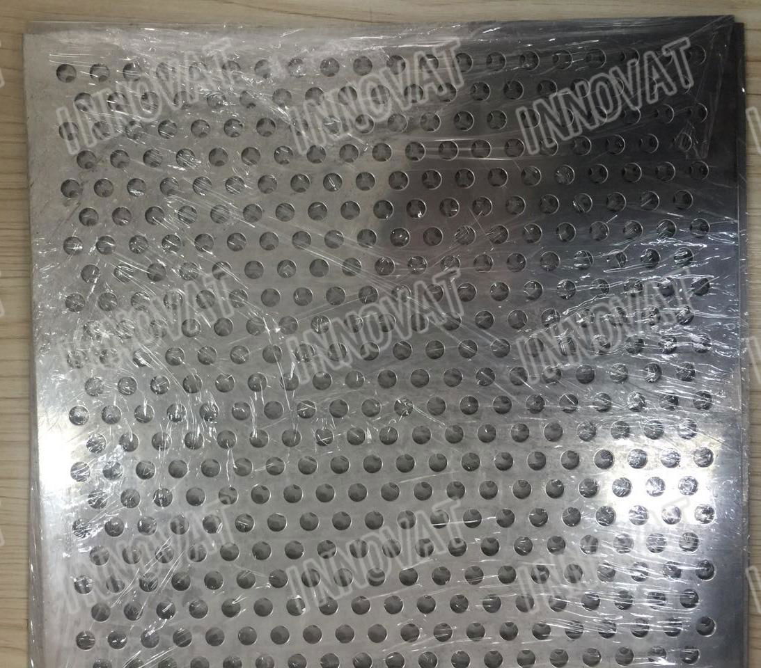 Round Hole Perforated Stainless Steel 304 Plate Length 1m Perforated Mesh Sheet 2