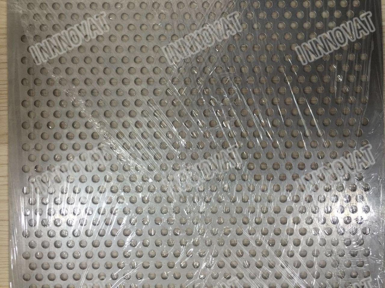 Round Hole Perforated Stainless Steel 304 Plate Length 1m Perforated Mesh Sheet 3