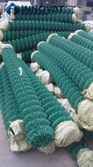 Hot dipped galvanized used chain link