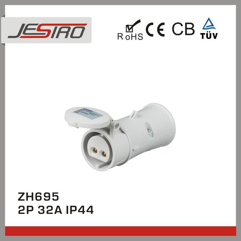 JESIRO ZH695 40-50v 32amp Safe Industrial  Electrical Low Voltage Grey Connector