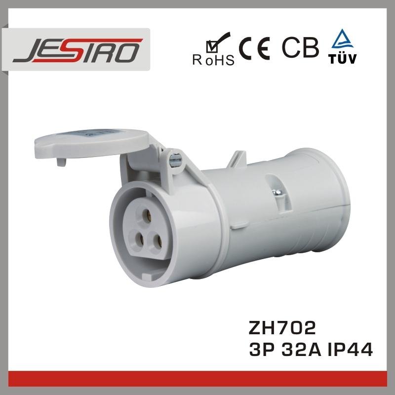 JESIRO Classic ZH702 Industrial Electrical Low Voltage Connector 32A 12h