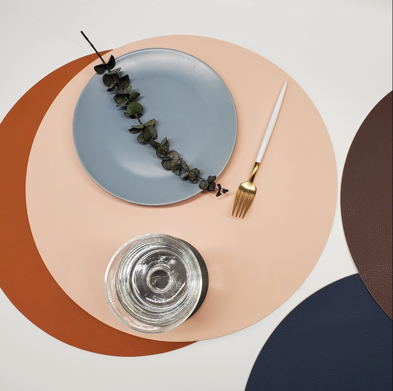 Tabletex 2021皮革防滑PVC餐垫防滑桌垫
